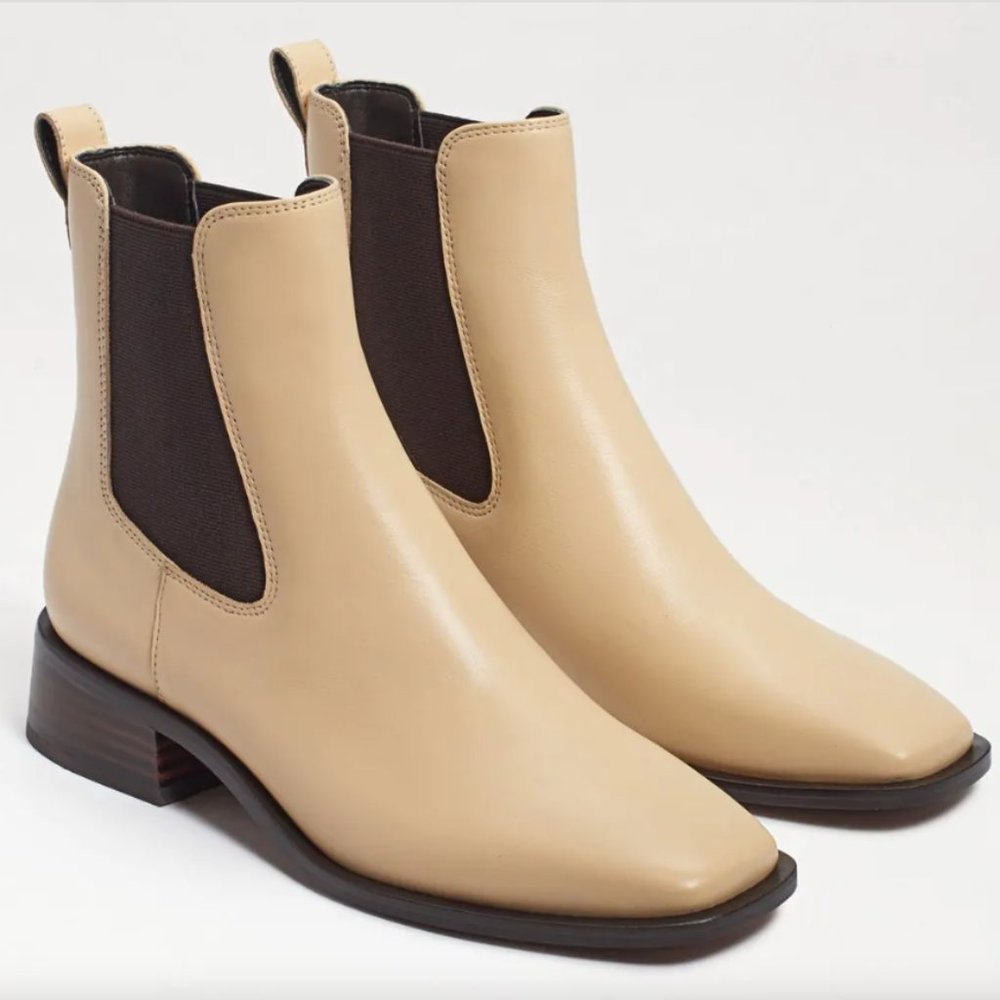 Sam Edelman Thelma Leather Chelsea Bootie